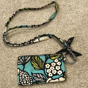 Vera Bradley Wallet and Lanyard